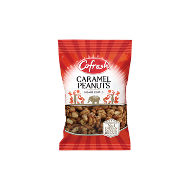 Cofresh Sesame Coated Caramel Peanuts 150g – Sweet, Crunchy & Nutty Indian Snack